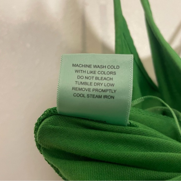 NEW Chelsea Violet Romper Shorts Spring Green Sleeveless One Piece Pockets Sz S - Picture 5 of 7